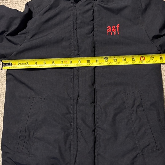 Abercrombie & Fitch Kids Dark Blue Puffer Jacket - Picture 4 of 7